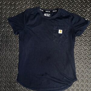 Carhartt Navy Short Sleeve Tee with Pocket
